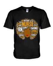 LIMITED EDITION - BLACK NURSE T-SHIRT 9197K V-Neck T-Shirt tile