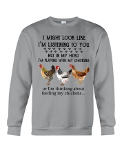 LIMITED EDITION - FARMER LOVE CHICKEN - 80196P Crewneck Sweatshirt tile