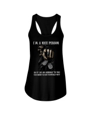 LIMITED EDITION - SKULL T-SHIRT 8662K Ladies Flowy Tank tile