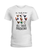 LIMITED EDITION - CHICKEN FARM 90023A Ladies T-Shirt tile