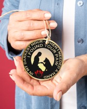 LIMITED EDITION - PAWS - 10969TU Circle ornament - single (porcelain) aos-circle-ornament-single-porcelain-lifestyles-01