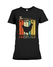 LIMITED EDITION - FARMER FUNNY CHICKENS - 80198P Premium Fit Ladies Tee tile