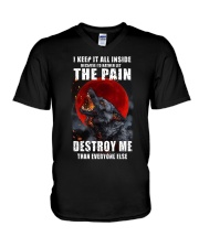 LIMITED EDITION - WOLF T SHIRT 9421P V-Neck T-Shirt tile