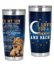 LIMITED EDITION - TO MY SON -10842TU 20oz Tumbler front