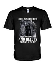 LIMITED EDITION - SKULL T SHIRT 10233A V-Neck T-Shirt tile