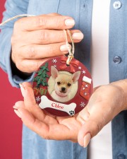 LIMITED EDITION - DOG LOVERS - 80219P Circle ornament - single (porcelain) aos-circle-ornament-single-porcelain-lifestyles-01