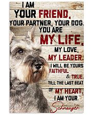LIMITED EDITION - DOG SCHNAUZER LOVERS 10973A 11x17 Poster front