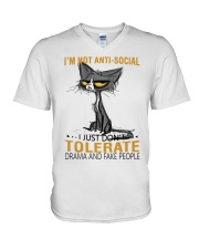 LIMITED EDITION - CAT LOVERS - 9960A V-Neck T-Shirt tile