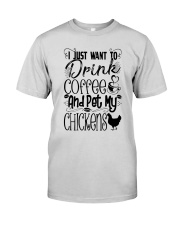 LIMITED EDITION - FARMER FUNNY CHICKEN 80279P Premium Fit Mens Tee tile