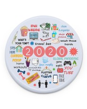 LIMITED EDITION - 2020 - 80216TU Circle ornament - single (porcelain) front