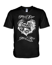 LIMITED EDITION - SKULL - T SHIRT 8974P V-Neck T-Shirt tile