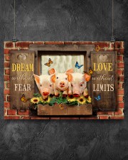 LIMITED EDITION - FARMER PIG LOVERS - 80251P 17x11 Poster aos-poster-landscape-17x11-lifestyle-12
