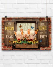 LIMITED EDITION - FARMER PIG LOVERS - 80251P 17x11 Poster aos-poster-landscape-17x11-lifestyle-17