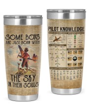 LIMITED EDITION - PILOT KNOWLEDGE - 90108TU 20oz Tumbler front