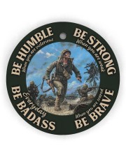 LIMITED EDITION - VETERAN 11029A Circle Ornament (Wood tile
