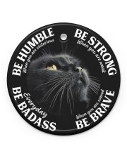 LIMITED EDITION - BE STRONG - 90165TU Circle ornament - single (porcelain) front