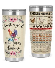 LIMITED EDITION - CHICKEN KNOWLEDGE - 80215TU 20oz Tumbler front