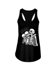 LIMITED EDITION - SKULL T SHIRT 10255A Ladies Flowy Tank tile