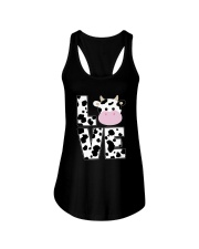LIMITED EDITION - COW LOVER - T SHIRT 8972P Ladies Flowy Tank tile