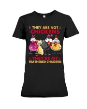 LIMITED EDITION - FARMER FUNNY CHICKENS - 80168P Premium Fit Ladies Tee tile