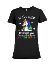 LIMITED EDITION - FUNNY UNICORN - 80109P Premium Fit Ladies Tee tile