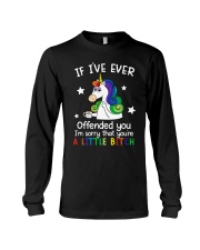 LIMITED EDITION - FUNNY UNICORN - 80109P Long Sleeve Tee tile