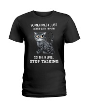 LIMITED EDITION - CAT LOVERS 10706A Ladies T-Shirt tile
