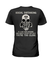 LIMITED EDITION - SKULL BACK T-SHIRT 8638K Ladies T-Shirt tile
