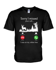 LIMITED EDITION - HUNTING T-SHIRT 8425K V-Neck T-Shirt tile