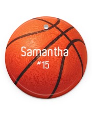 LIMITED EDITION - BASKETBALL - 80226P Circle ornament - single (porcelain) front