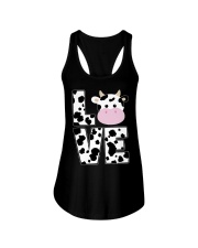 LIMITED EDITION - FARMER DAIRY COW - 80138P Ladies Flowy Tank tile