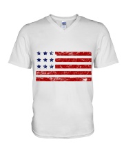 LIMITED EDITION - INDEPENDENCE DAY T-SHIRT 5911A V-Neck T-Shirt tile