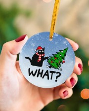 LIMITED EDITION - CAT LOVERS 90072A Circle ornament - single (porcelain) aos-circle-ornament-single-porcelain-lifestyles-09