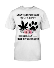 LIMITED EDITION - DOGS AND CANNABIS 9293P Premium Fit Mens Tee tile