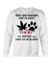 LIMITED EDITION - DOGS AND CANNABIS 9293P Crewneck Sweatshirt tile