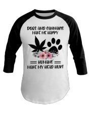 LIMITED EDITION - DOGS AND CANNABIS 9293P Baseball Tee tile