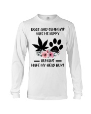 LIMITED EDITION - DOGS AND CANNABIS 9293P Long Sleeve Tee tile