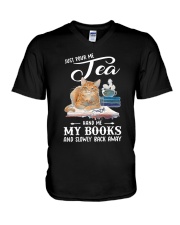 LIMITED EDITION - CAT LOVERS 10775A V-Neck T-Shirt tile