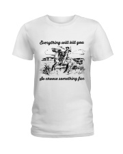 LIMITED EDITION - FARMER LOVE HORSES- 80265P Ladies T-Shirt tile