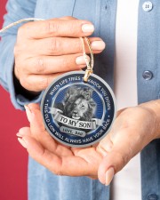 LIMITED EDITION - TO MY SON - 90125TU Circle ornament - single (porcelain) aos-circle-ornament-single-porcelain-lifestyles-01