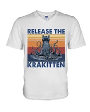 LIMITED EDITION - CAT LOVERS - 10783A V-Neck T-Shirt tile