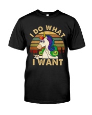 LIMITED EDITION - FUNNY UNICORN 80078P Premium Fit Mens Tee tile