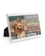 LIMITED EDITION - DOG YORKSHIRE LOVERS 90046A Easel-Back Gallery Wrapped Canvas tile