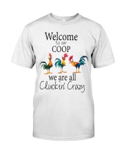 LIMITED EDITION - CRAZY CHICKEN - 9748P Premium Fit Mens Tee tile