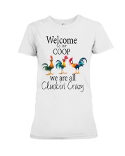 LIMITED EDITION - CRAZY CHICKEN - 9748P Premium Fit Ladies Tee tile