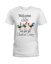 LIMITED EDITION - CRAZY CHICKEN - 9748P Ladies T-Shirt tile