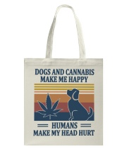 LIMITED EDITION - DOGS AND CANNABIS 9349P Tote Bag tile