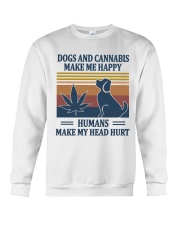 LIMITED EDITION - DOGS AND CANNABIS 9349P Crewneck Sweatshirt tile