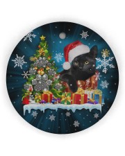 LIMITED EDITION - CAT LOVERS 10888A Circle Ornament (Wood tile