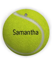 LIMITED EDITION - TENNIS LOVERS - 80227P Circle Ornament (Wood tile
